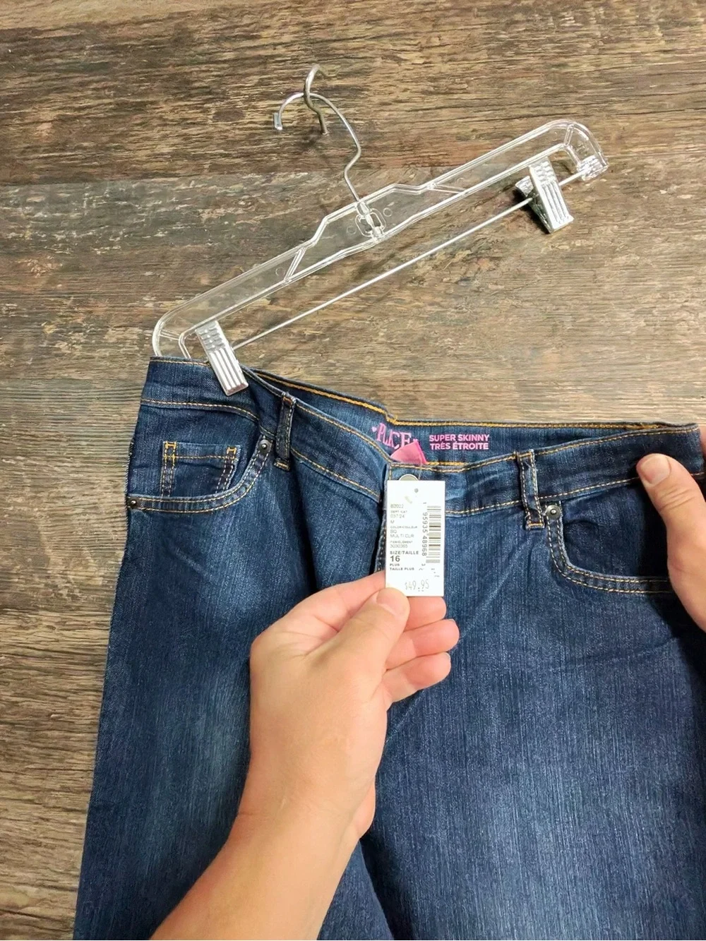 The Children's Place Indigo Straight-Leg Kids Jeans Size 16 Plus